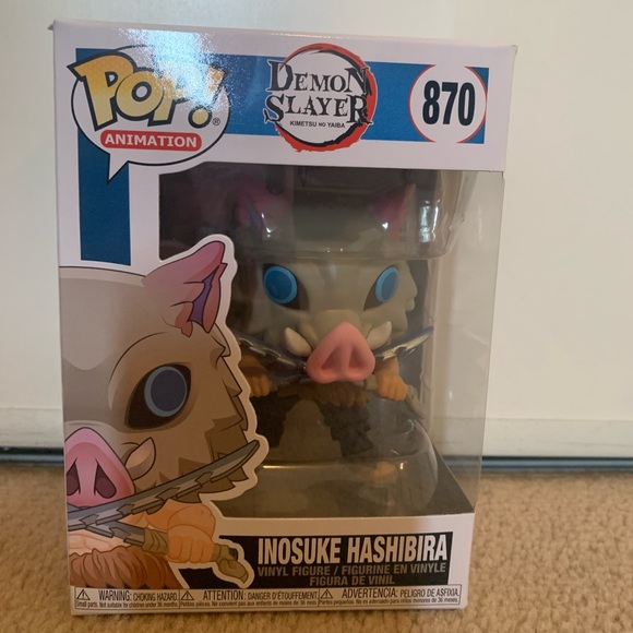 Funko Other - Inosuke Hashibira Demon Slayer Funko Pop #870